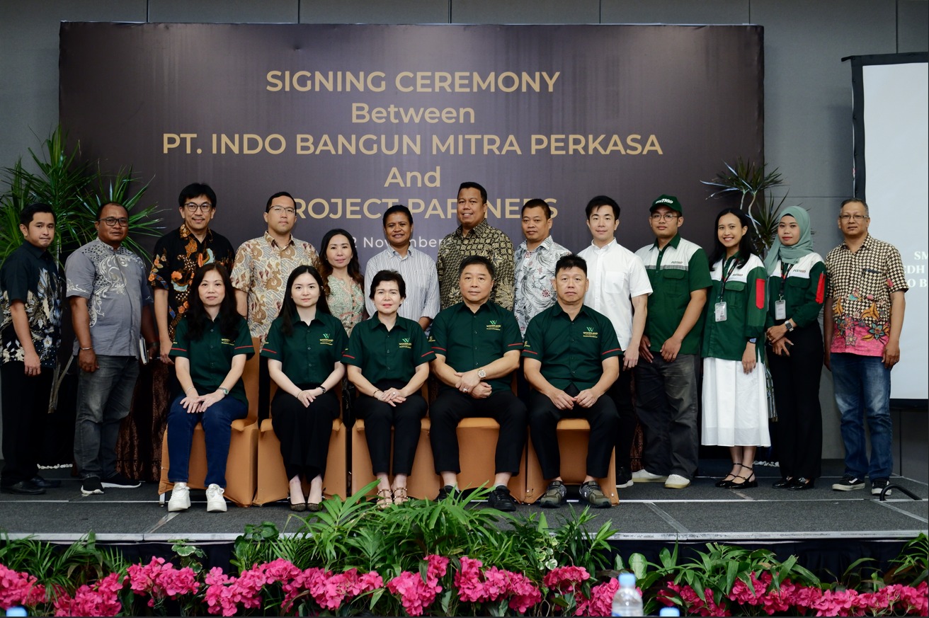 Penandatangan Memorandum of Understanding (MoU) Woodland Residence dengan Project Partners