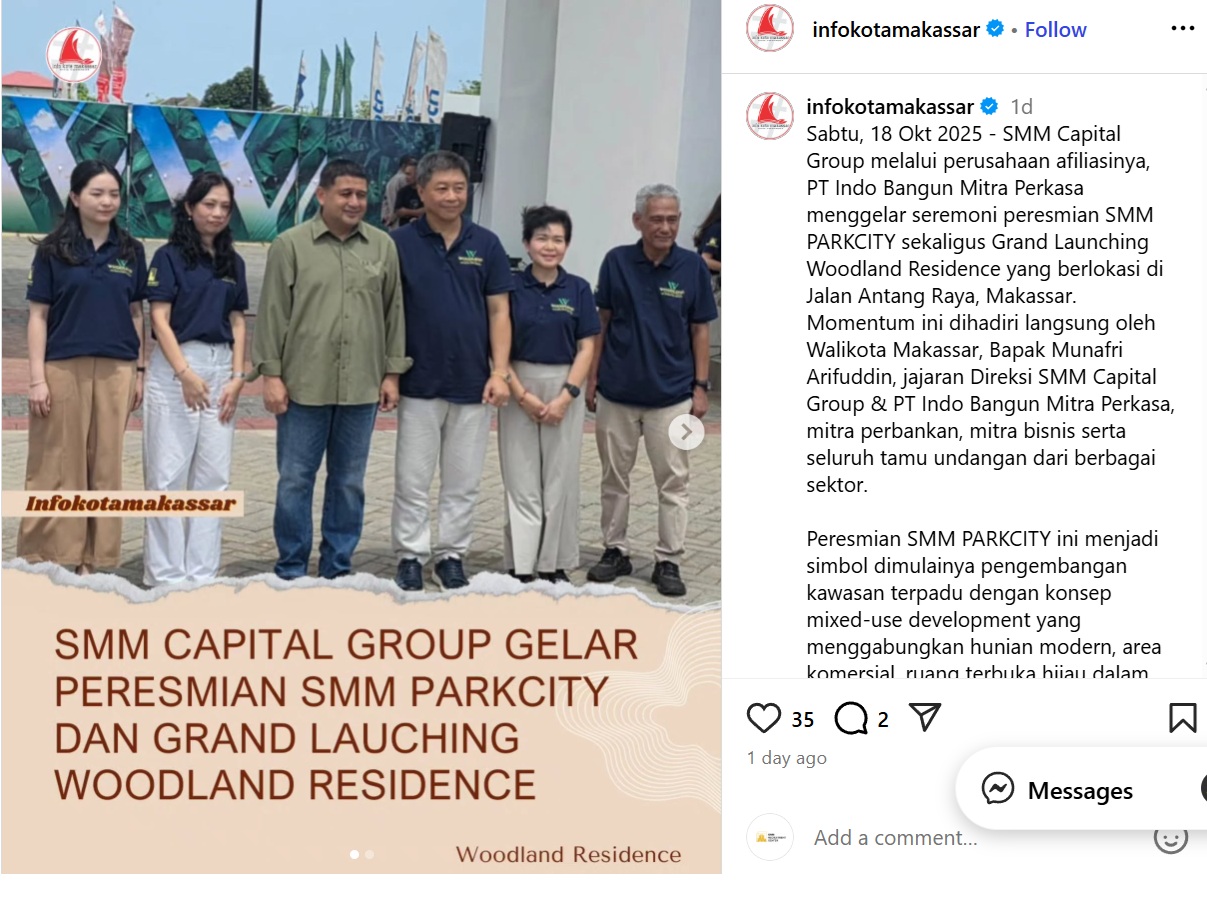 SMM Capital Group Luncurkan Woodland Residence, Harga Mulai Rp 900jutaan